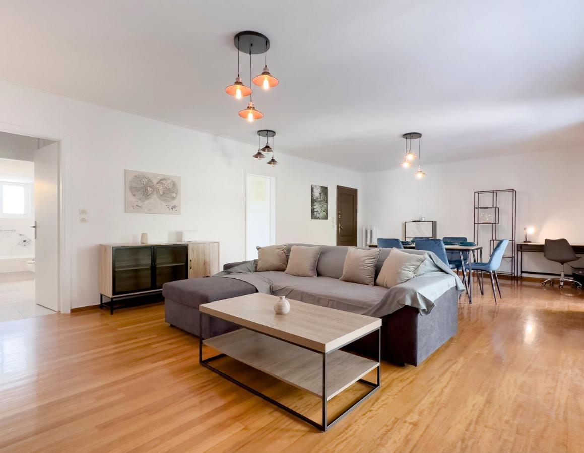 Metamorfoseos Spacious 120Sqm Apt In Alimos Athens Exterior photo